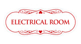 Signs ByLITA Designer Electrical Room Sign