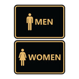 Signs ByLITA Classic Framed Men Women Sign Set