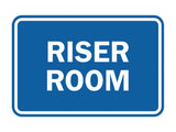 Signs ByLITA Classic Framed Riser Room