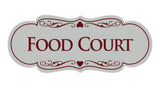 Signs ByLITA Designer Food Court Sign