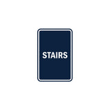 Signs ByLITA Portrait Round Stairs Sign