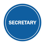 Signs ByLITA Circle Secretary Sign