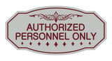 Signs ByLITA Victorian Authorized Personnel Only Sign