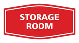 Red Signs ByLITA Fancy Storage Room Sign
