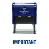 IMPORTANT Self Inking Rubber Stamp