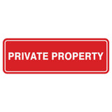 Standard Private Property Sign