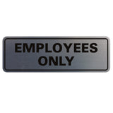 Classic EMPLOYEES ONLY Sign