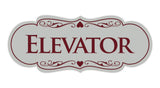 Signs ByLITA Designer Elevator Sign