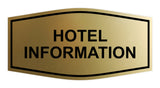 Signs ByLITA Fancy Hotel Information Sign