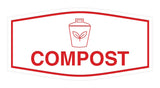 Fancy Compost Wall or Door Sign