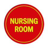 Signs ByLITA Circle Nursing Room Sign