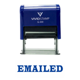 EMAILED Office Self-Inking Office Rubber Stamp