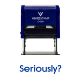 Blue Seriously? Novelty Stamp