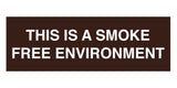 Signs ByLITA Basic This is a Smoke Free Environment Sign