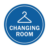 Signs ByLITA Circle Changing Room Sign