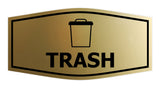 Fancy Trash Wall or Door Sign