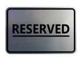 General Reserved Sign