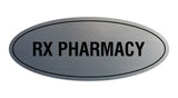 Signs ByLITA Oval RX Pharmacy Sign