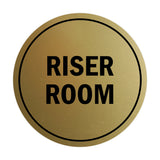 Signs ByLITA Circle Riser Room Sign