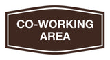 Signs ByLITA Fancy Co-Working Area Sign