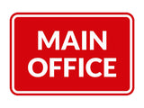 Signs ByLITA Classic Framed Main Office Sign