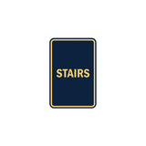 Signs ByLITA Portrait Round Stairs Sign