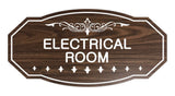 Victorian Electrical Room Sign
