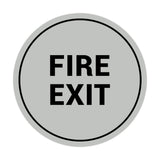 Signs ByLITA Circle Fire Exit Sign