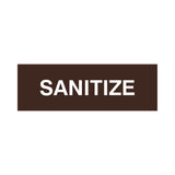 Signs ByLITA Basic Sanitize Sign