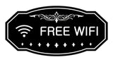 Victorian Free Wifi Sign