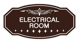 Victorian Electrical Room Sign