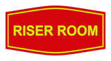 Signs ByLITA Fancy Riser Room Sign