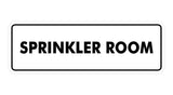 Signs ByLITA Standard Sprinkler Room Sign