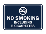 Signs ByLITA Classic Framed No Smoking Including E-Cigarettes Sign
