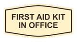 Signs ByLITA Fancy First Aid Kit in Office Sign
