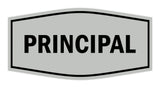 Signs ByLITA Fancy Principal Sign with Adhesive Tape, Mounts On Any Surface, Weather Resistant, Indoor/Outdoor Use