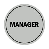 Signs ByLITA Circle Manager Sign