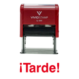 Tarde Spanish Teacher Self Inking Rubber Stamp