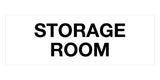 White Signs ByLITA Basic Storage Room