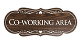 Signs ByLITA Designer Co-Working Area Sign