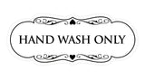 Signs ByLITA Designer Hand Wash Only Sign