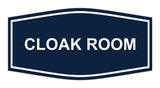 Signs ByLITA Fancy Cloak Room Sign