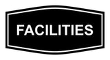 Signs ByLITA Fancy Facilities Sign