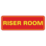 Riser Room Door / Wall Sign