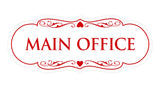 Designer Main Office Sign