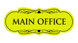 Designer Main Office Sign