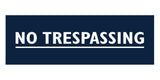 Signs ByLITA Basic No Trespassing Sign