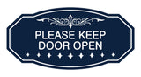 Victorian Please Keep Door Open Wall or Door Sign