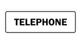 Signs ByLITA Standard Telephone Sign