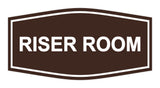 Signs ByLITA Fancy Riser Room Sign